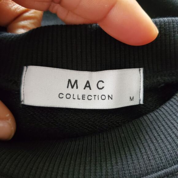 MAC Collection Black Sleeveless Sweater Dress Size M - Picture 8 of 10